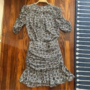 Veronica Beard Natuka Boho Blouse & Skirt Set